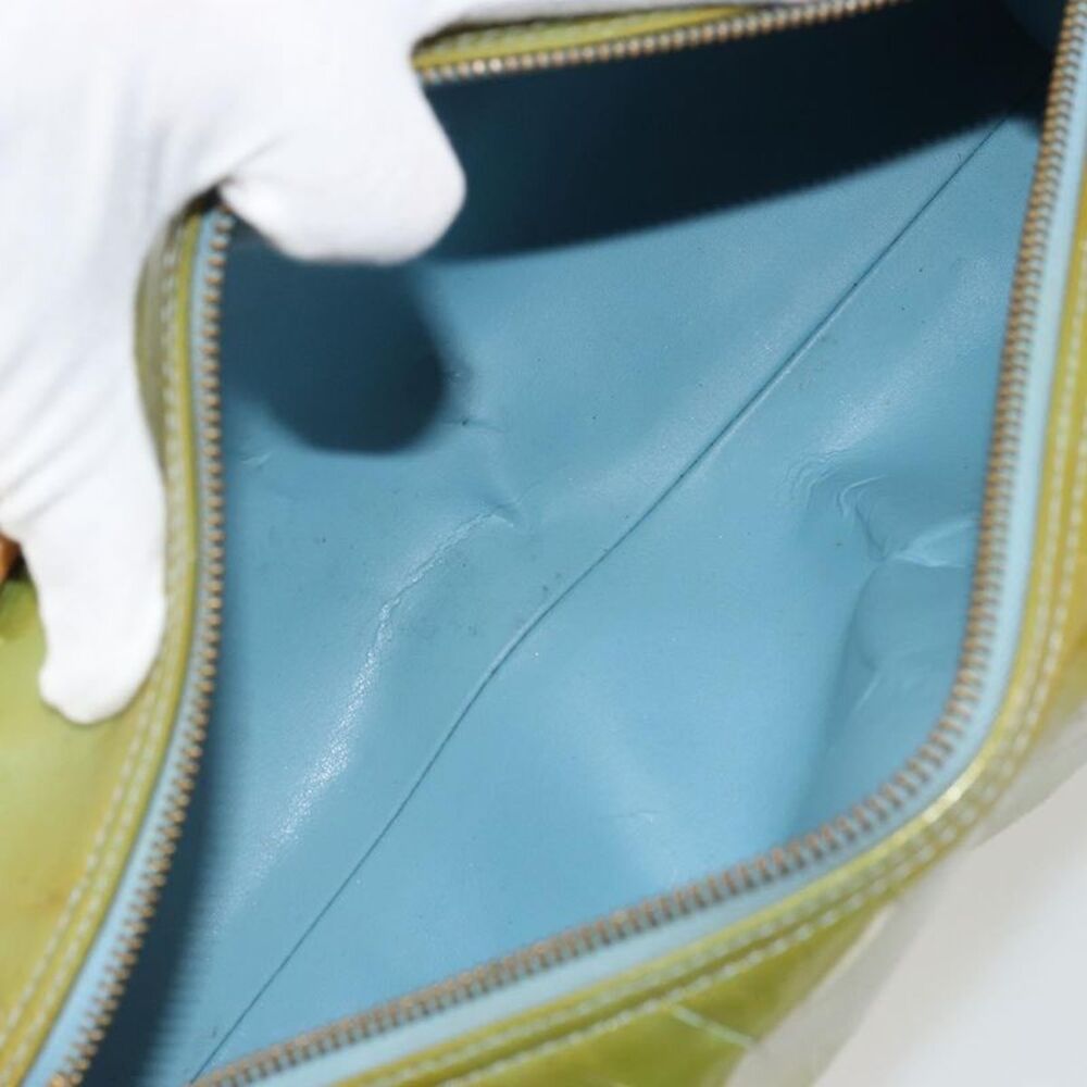 Louis Vuitton Bedford Handbag Monogram Vernis Green Patent_Leather Handbag - Picture 5 of 16